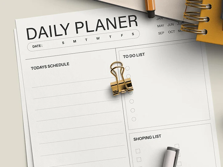 Planner and book covers