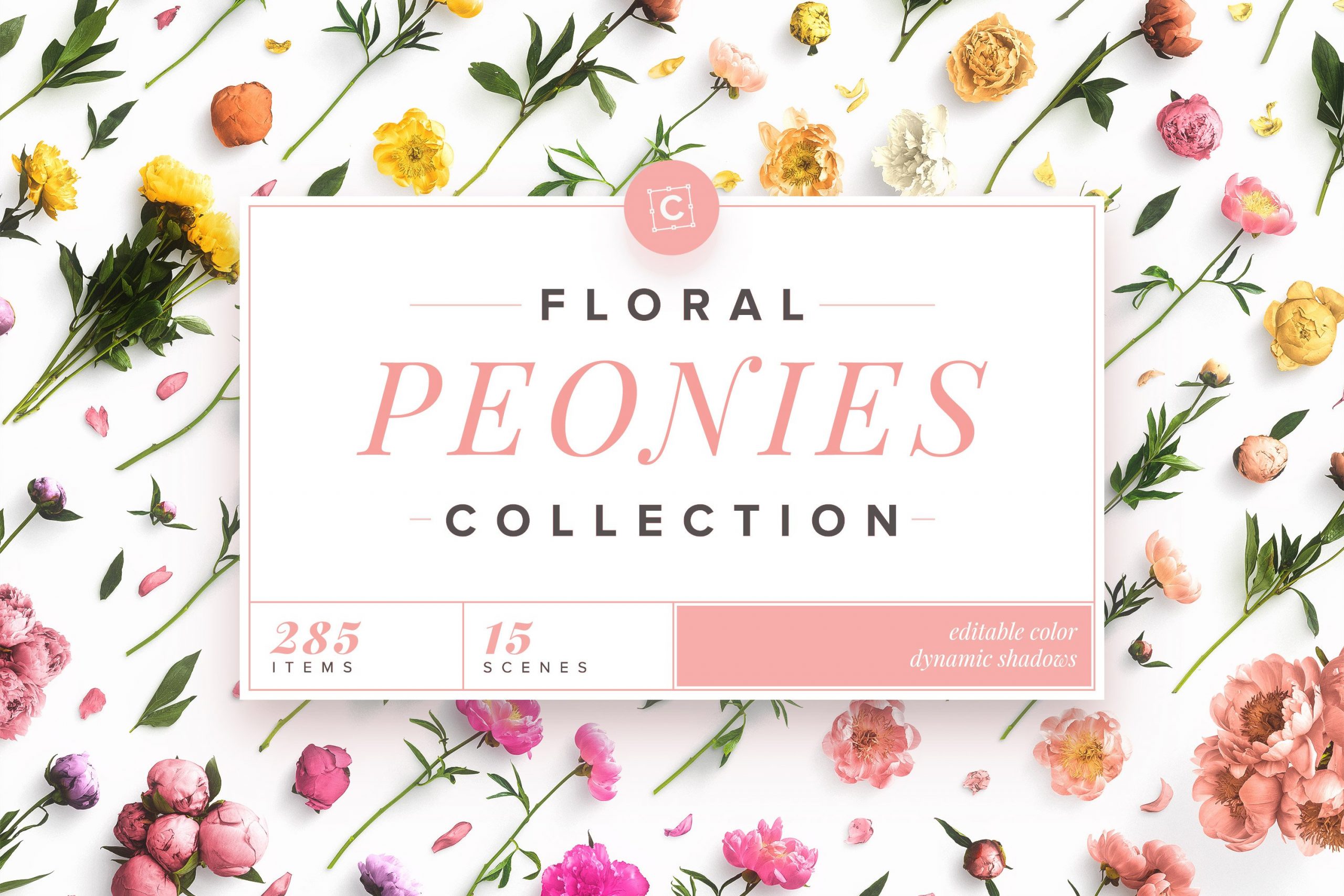 cover 3x2 floral collection peonies customscene