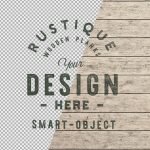 aged rustique wooden planks background mockup image01