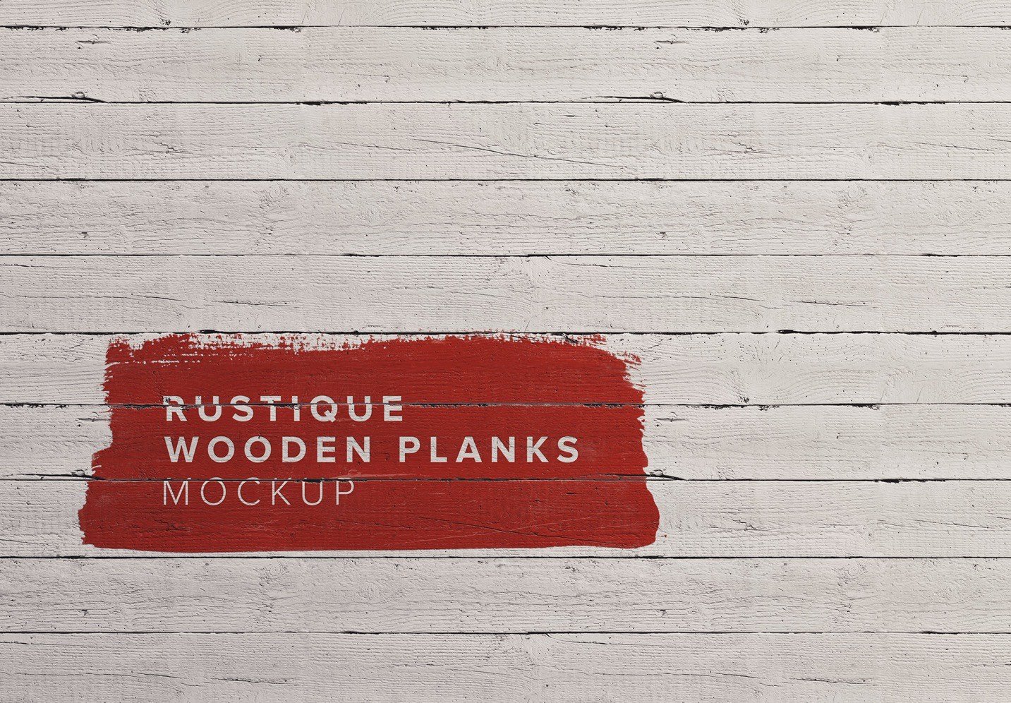 rustique wooden painted planks background mockup thumbnail