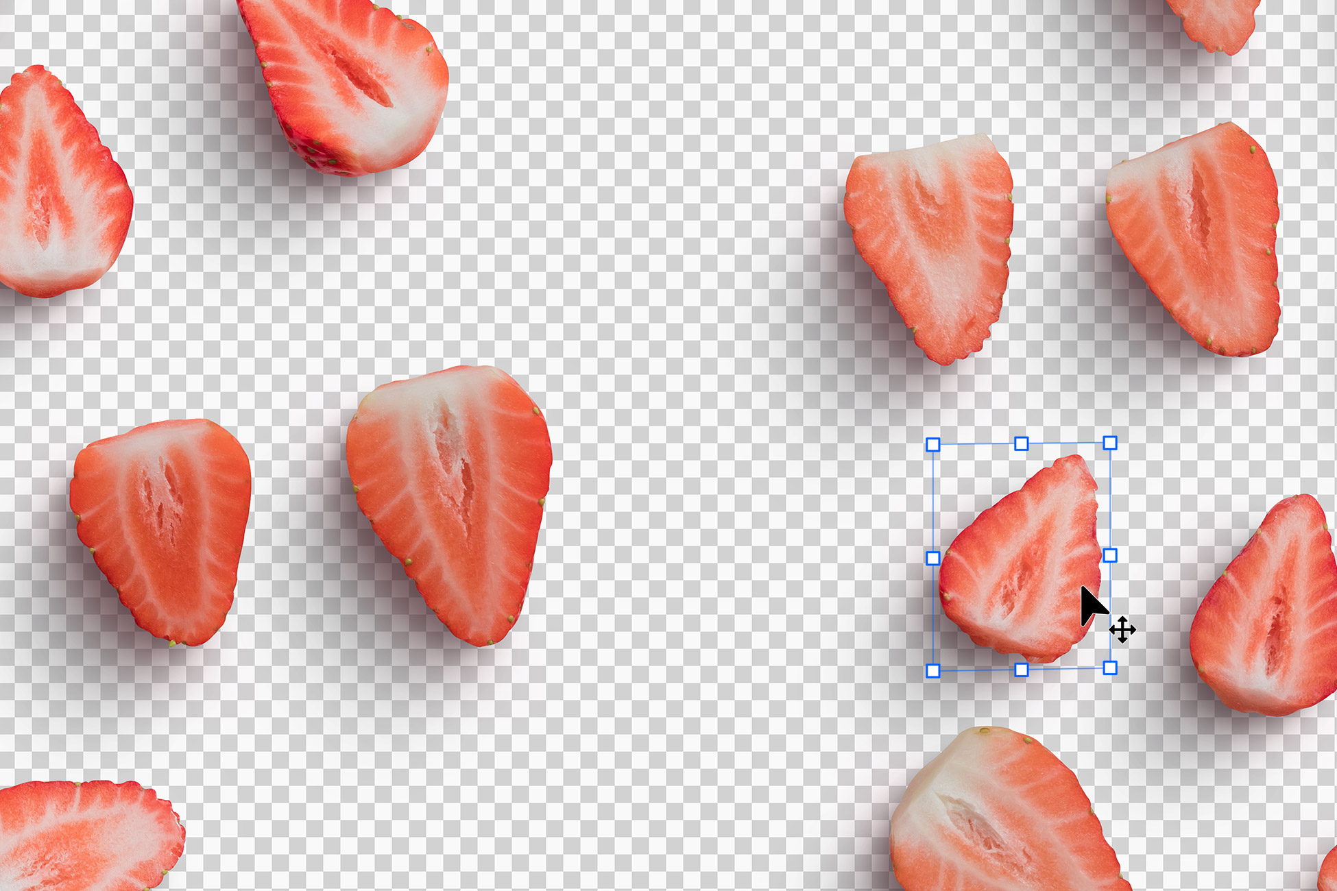 Strawberries Fruit Isolated Objects