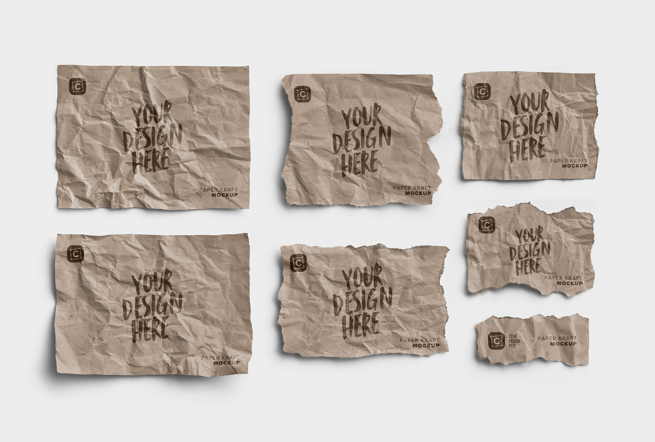 Paper Kraft 01 Item Scene Creator