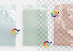 Plastic Bag 04 Color Editable