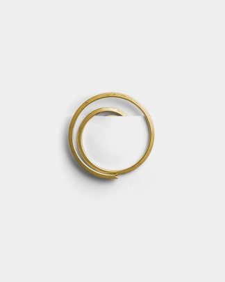 Metallic Circular Paper Clip Clipped 2 01 PNG Image Thumbnail