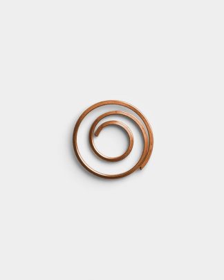 Metallic Circular Paper Clip 7 01 PNG Image Thumbnail