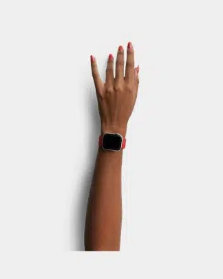 Woman Hand Typing wearing Smart Watch Black Skin 01 PNG Image Thumbnail.jpg