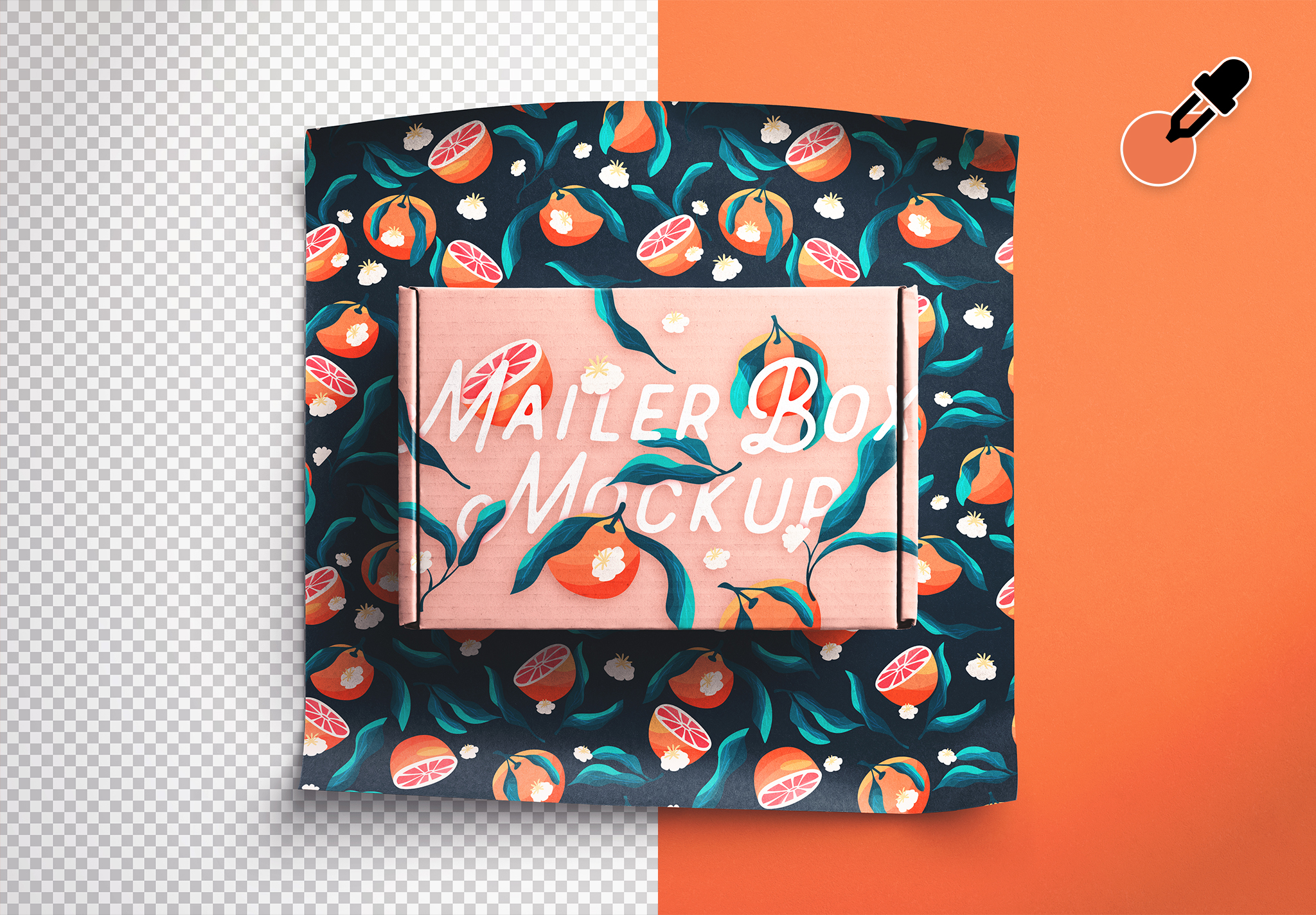Mailer Box and Wrapping Paper Mockup 04 Color Editable.jpg