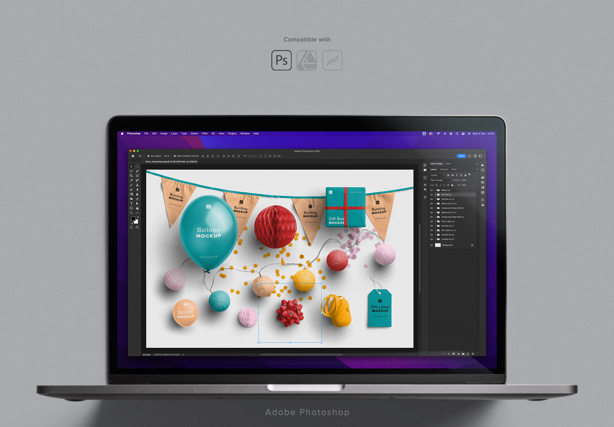 Party Scene Creator Scene Creator for Photoshop