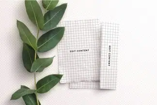 Free Wedding Invitation Handmade Paper Mockup Free Download