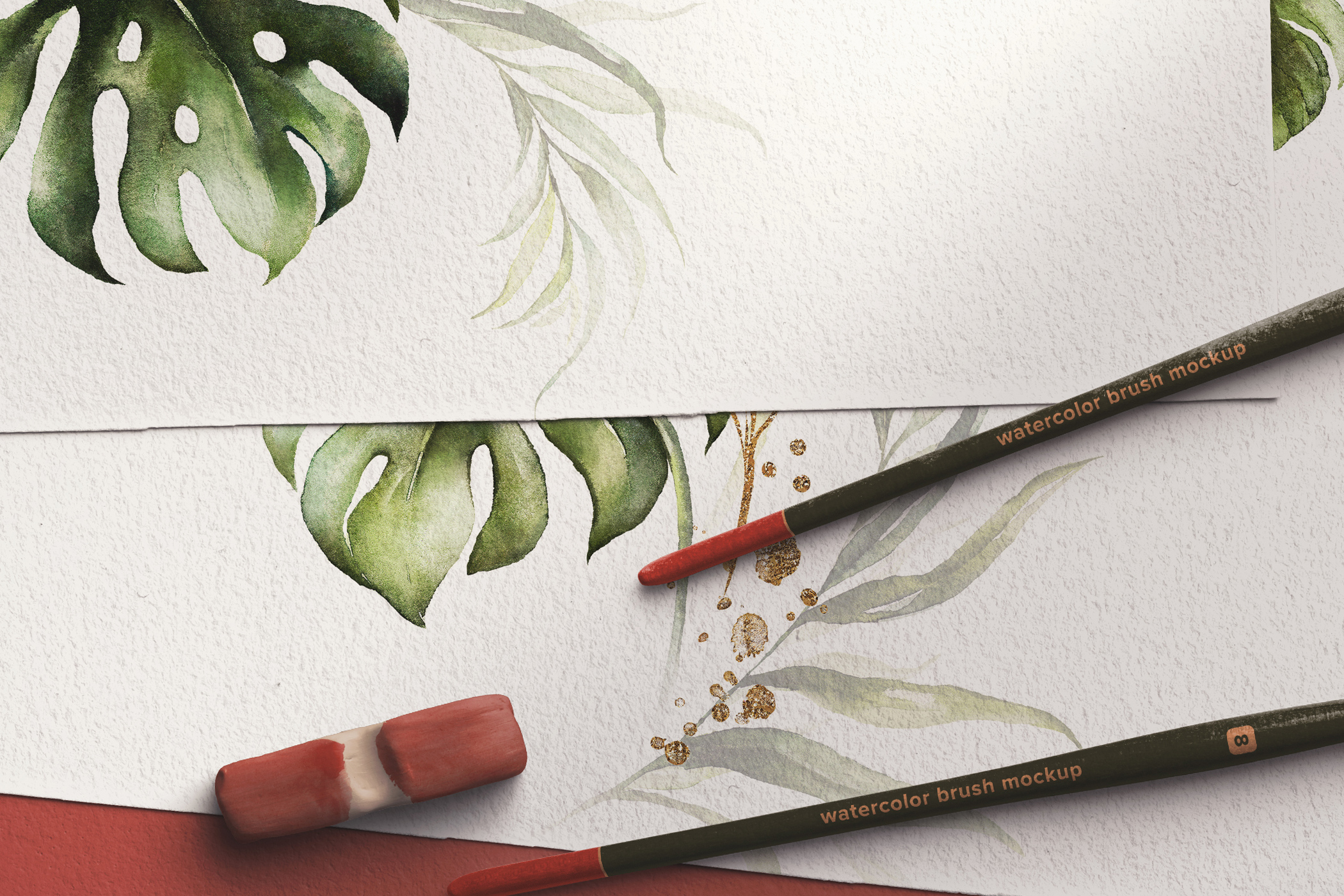 Three A4 Watercolor Paper Mockup 02 High Resolution.jpg