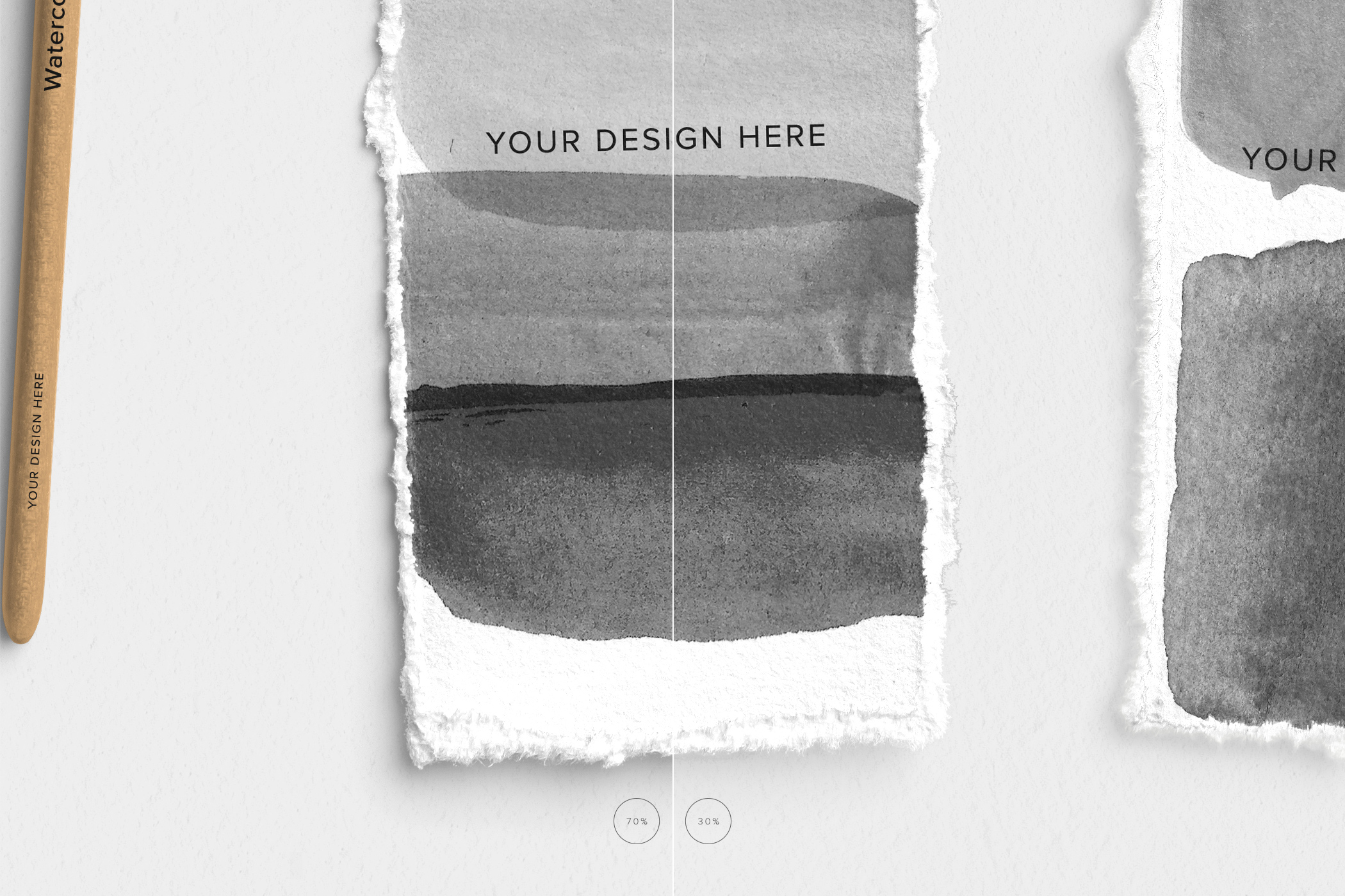 Two Strip Deckled Edge Paper with Watercolor Brush Mockup 06 Separated Shadows.jpg