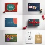 Gift Box Mockups Bundle 01 Thumbnail