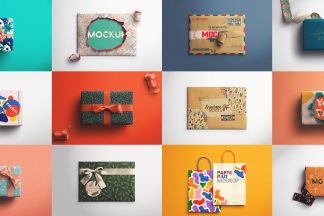 Gift Box Mockups Bundle 01 Thumbnail2