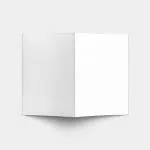Angled View of Blank White Folded Card 5x7in 01 PNG Image Thumbnail.jpg