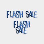Blue Metallic Flash Sale Text 01 PNG Image Thumbnail.jpg