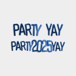 Blue Metallic Party 2025 Yay Text 01 PNG Image Thumbnail.jpg