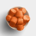 Bowl of Orange Fluffy Marshmallows 01 PNG Image Thumbnail.jpg