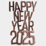 Copper Metallic Happy New Year 2025 Text 01 PNG Image Thumbnail.jpg