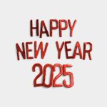 Elegant Red Metallic New Year 2025 Sign 01 PNG Image Thumbnail.jpg