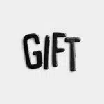 Gift Black Metallic Word 01 PNG Image Thumbnail.jpg