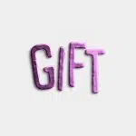 Gift Pink Metallic Word 01 PNG Image Thumbnail.jpg