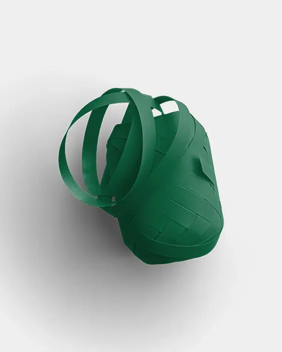 Green Curling Ribbon Ball for Gift Wrapping - Custom Scene