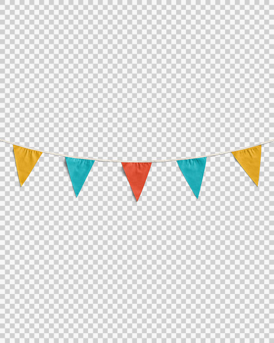 Multicolor Triangular Bunting Party Decoration 03 PNG Image Transparent Background.jpg