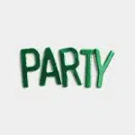 Party Green Metallic Word 01 PNG Image Thumbnail.jpg