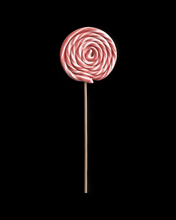 Vintage Style Red and White Lollipop 04 PNG Image Isolated Object.jpg