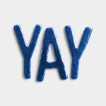 Yay Blue Metallic Word 01 PNG Image Thumbnail.jpg