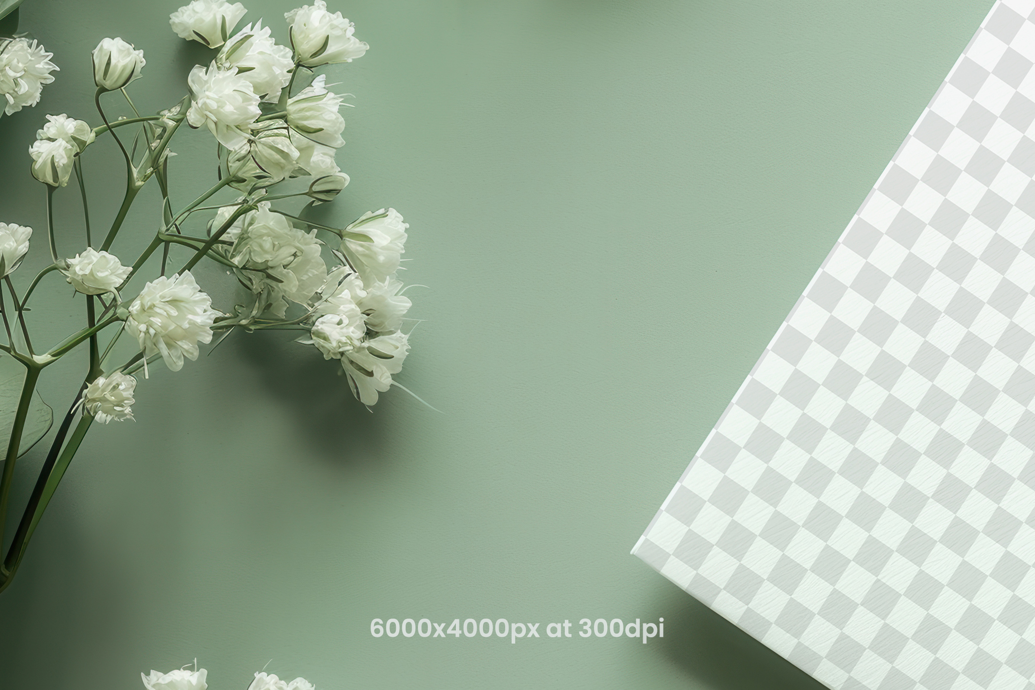 Free Card Mockup with Breath Flowers and Green Eucalyptus Leaves High Resolution.jpg