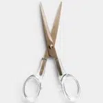 Clear Acrylic Handle Metallic Scissors Seaside Studio 01 PNG Image Thumbnail.jpg