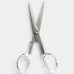 Clear Acrylic Handle Metallic Scissors Stationers Neutrals 01 PNG Image Thumbnail.jpg