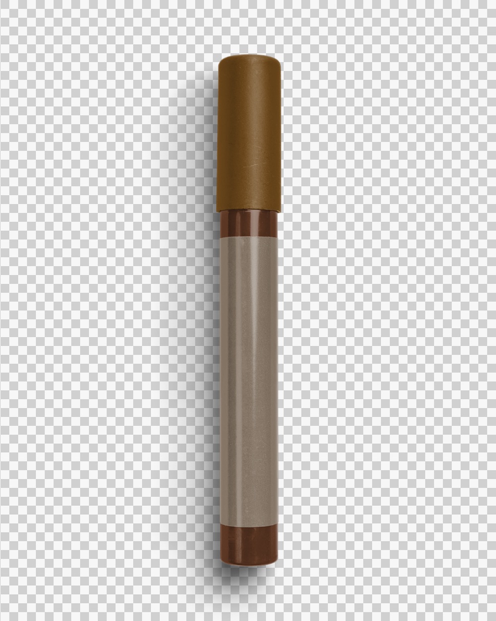 Permanent Marker with Round Tip Vintage and Golden Tones 03 PNG Image Transparent Background.jpg