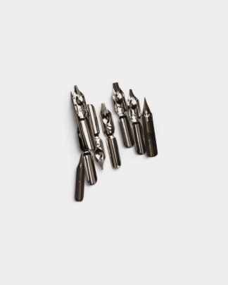 Pile of Nibs for Calligraphy Vintage and Golden Tones 01 PNG Image Thumbnail.jpg