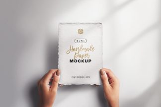 5x7in Handmade Paper Mockup in Hands 01 Thumbnail.jpg