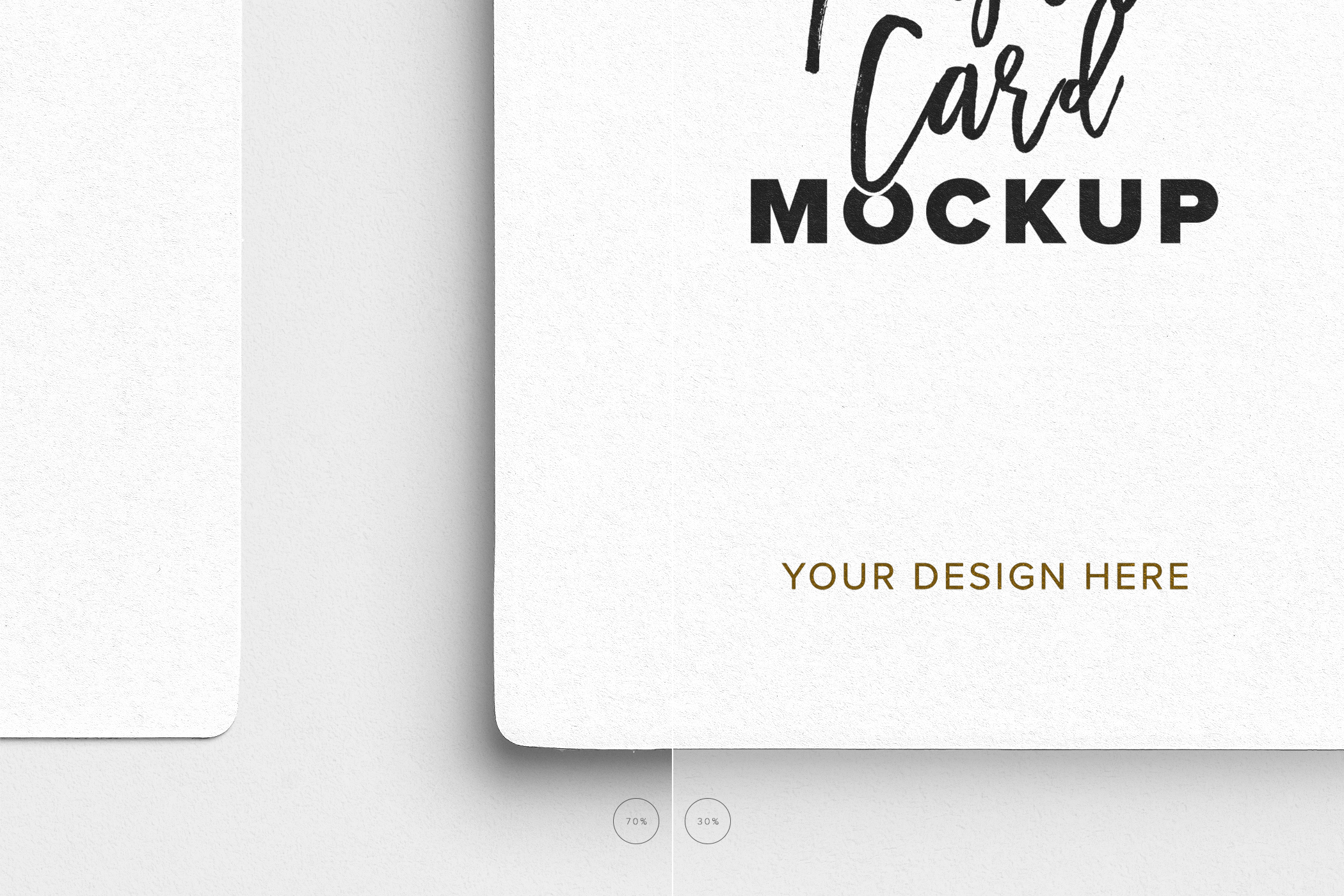 5x7in Paper Card Mockup Rounded Corners Set 06 Separated Shadows.jpg