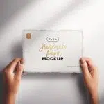 7x5in Deckle Edge Card Paper Mockup in Hands 01 Thumbnail.jpg