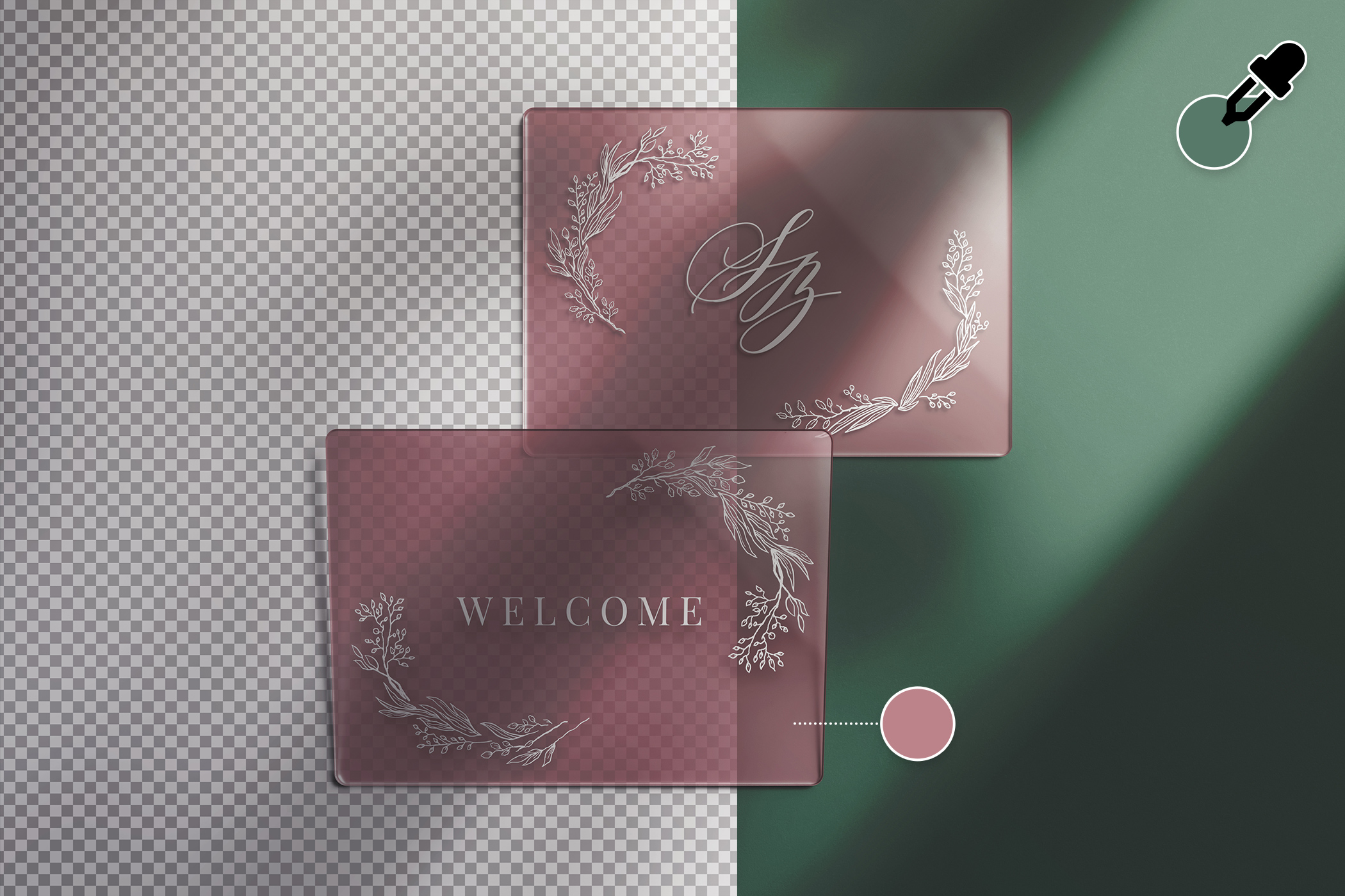 7x5in Transparent Acrylic Sheet Mockup 04 Color Editable.jpg