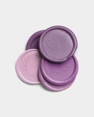 Amethyst Pile of Wax Seals with Design 01 PNG Image Thumbnail.jpg