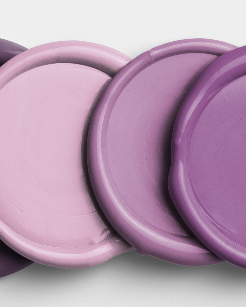 Amethyst Vertical Stack of Four Wax Seals 02 PNG Image High Resolution.jpg