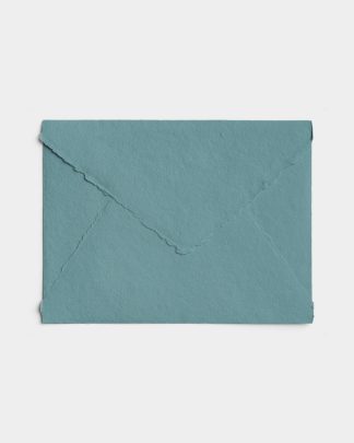 Azure Handmade Paper Envelope 01 PNG Image Thumbnail.jpg