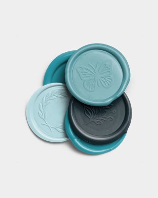Azure Pile of Wax Seals with Design 01 PNG Image Thumbnail.jpg
