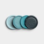 Azure Vertical Stack of Four Wax Seals with Design 01 PNG Image Thumbnail.jpg