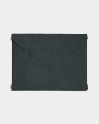 Charcoal Handmade Paper Envelope 01 PNG Image Thumbnail.jpg