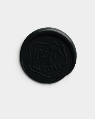 Charcoal Offset Wax Seal with Organic Edge with Design 01 PNG Image Thumbnail.jpg