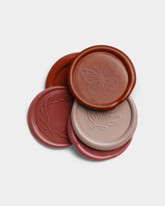 Crimson Pile of Wax Seals with Design 01 PNG Image Thumbnail.jpg