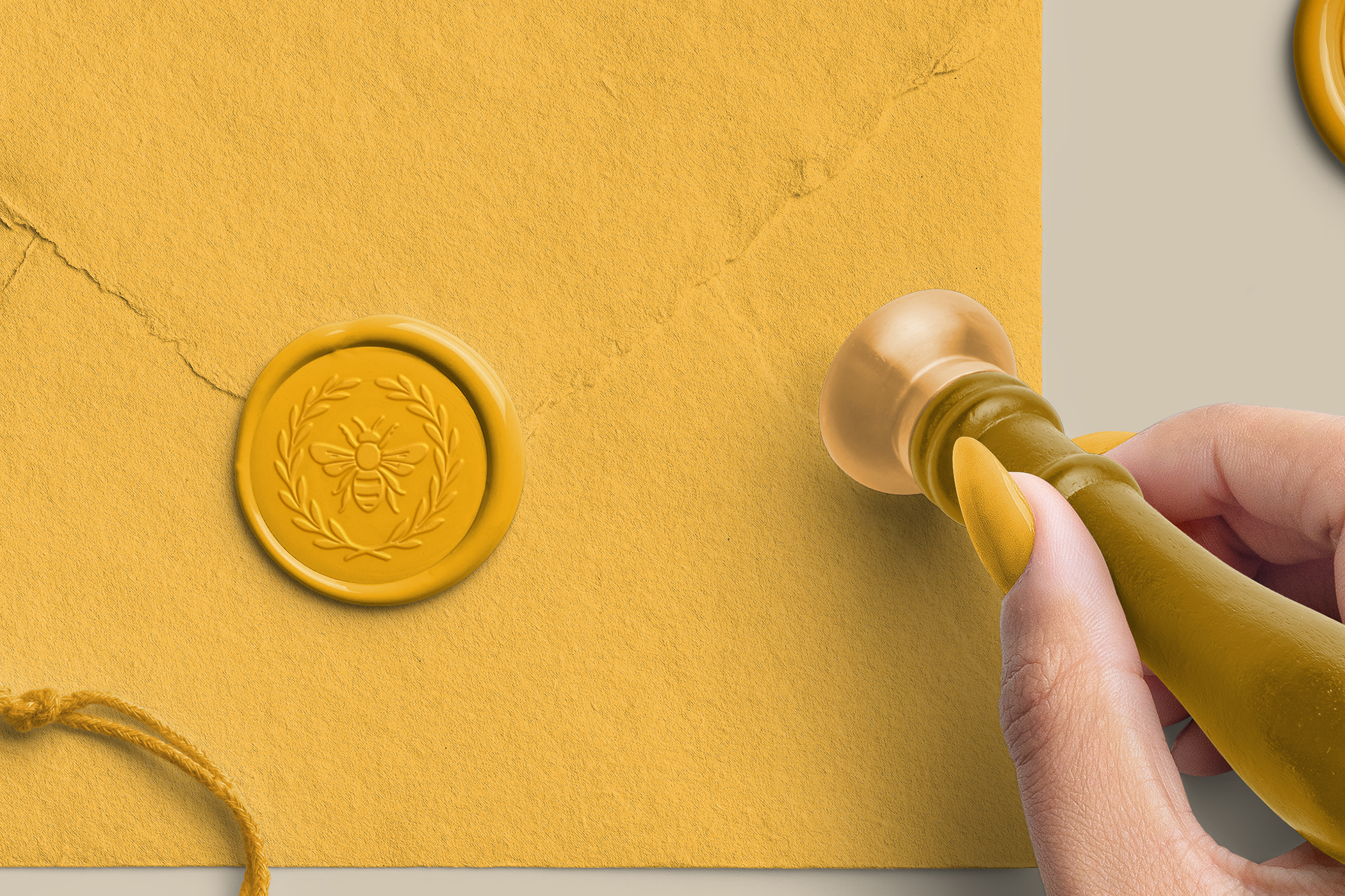 Golden Envelope Sealing Essentials PNG Pack 03 High Resolution 1.jpg