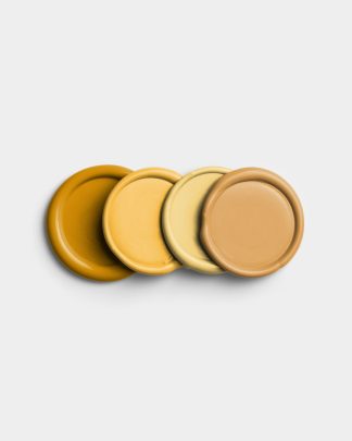 Golden Vertical Stack of Four Wax Seals 01 PNG Image Thumbnail.jpg