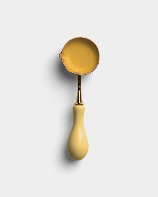 Golden Wax Melting Spoon with Wax 01 PNG Image Thumbnail.jpg